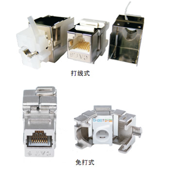 六类屏蔽模块