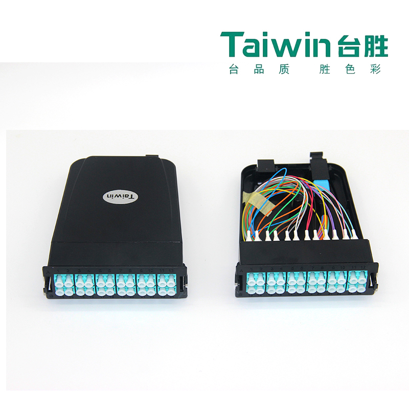 MTP-LC 24芯 预端接万兆OM3光纤模块盒