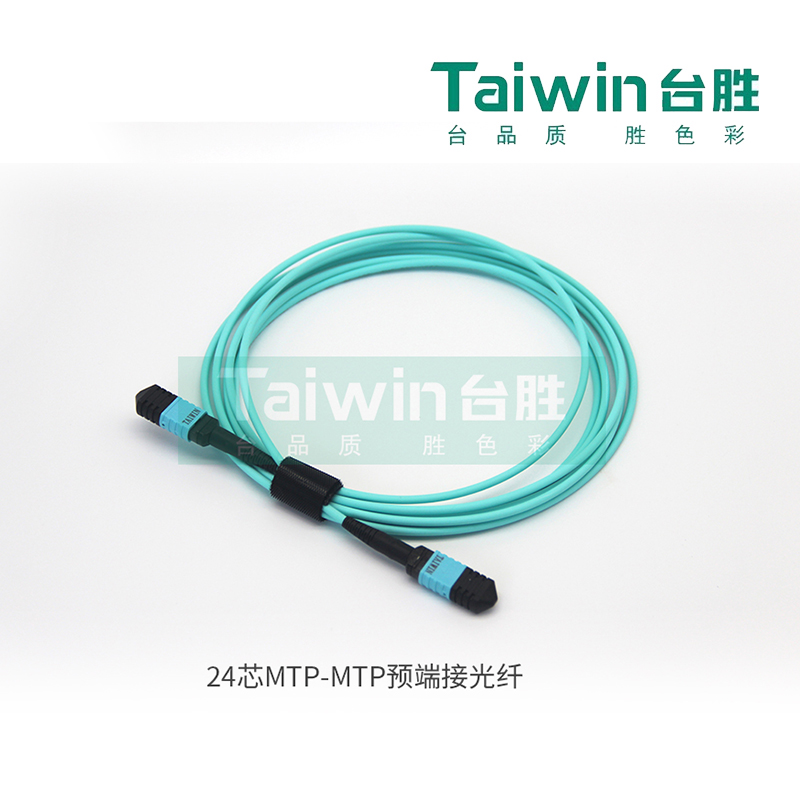 台胜Taiwin彩色布线机房束状光纤解决方案